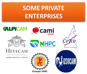 Des entreprises privées